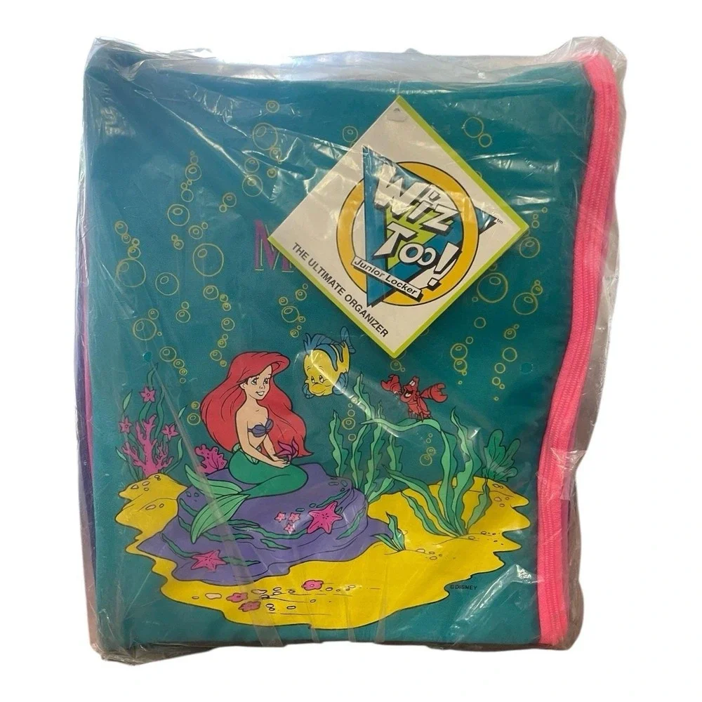 Disney Little Mermaid Wiz Too! Junior Locker Ultimate Organizer Backpack